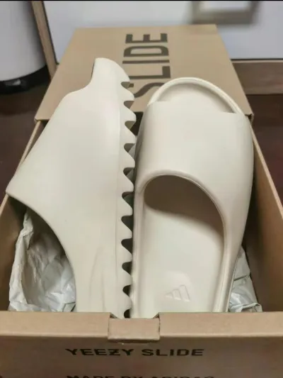 PK God adidas Yeezy Slide Bone FW6345 review Riley