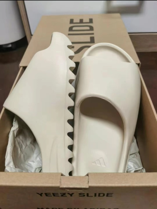 PK God adidas Yeezy Slide Bone FW6345 review 