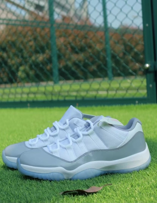 PK God Batch Air Jordan 11 Low “Cement Grey” AV2187-140 review 