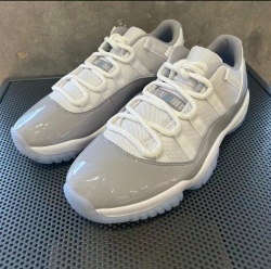 PK God Batch Air Jordan 11 Low “Cement Grey” AV2187-140 review Leslie Smart 01