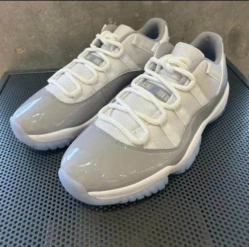 PK God Batch Air Jordan 11 Low “Cement Grey” AV2187-140 review 