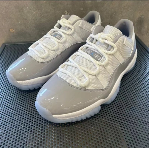 PK God Batch Air Jordan 11 Low “Cement Grey” AV2187-140 review 