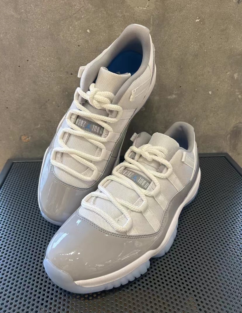 PK God Batch Air Jordan 11 Low “Cement Grey” AV2187-140 review Leslie Smart 01