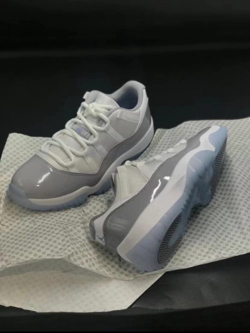 PK God Batch Air Jordan 11 Low “Cement Grey” AV2187-140 review 