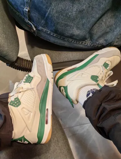 PK God Batch Jordan 4 Retro SB Pine Green DR5415-103 review Marko Missak 00