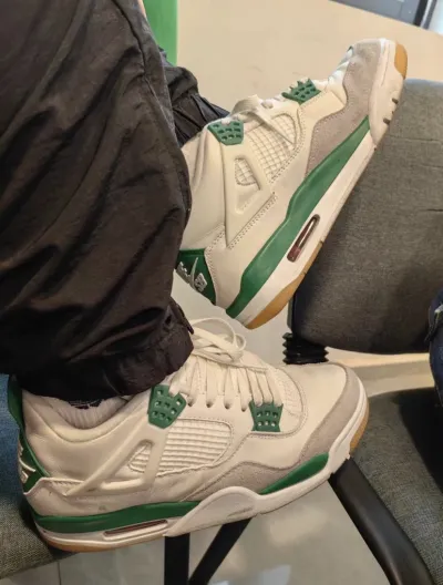 PK God Batch Jordan 4 Retro SB Pine Green DR5415-103 review Marko Missak 02