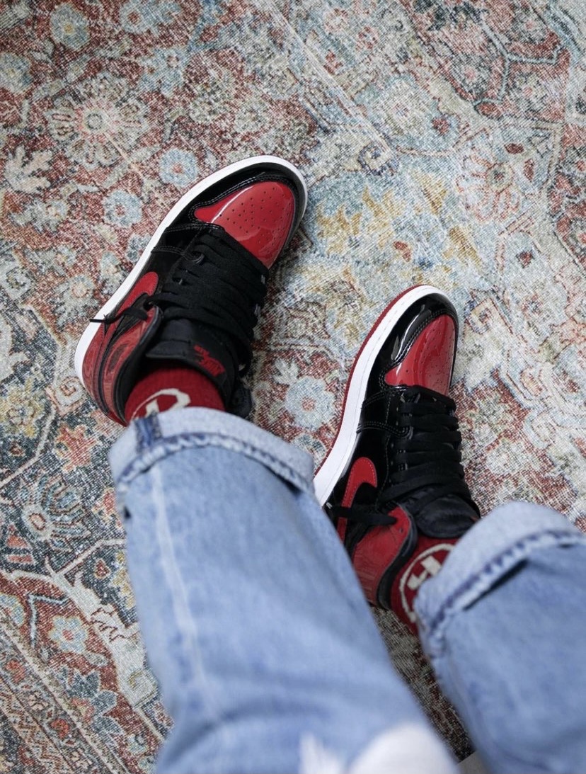 LJR Batch Air Jordan 1 Retro High OG Patent Bred  555088-063 review Gebhard Auer 01