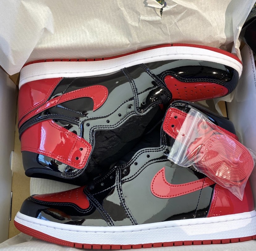 LJR Batch Air Jordan 1 Retro High OG Patent Bred  555088-063 review dylan ciesar 00