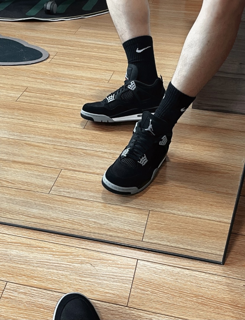 PK God Batch Air Jordan 4 Retro Black Canvas DH7138-006 review Christine N 02