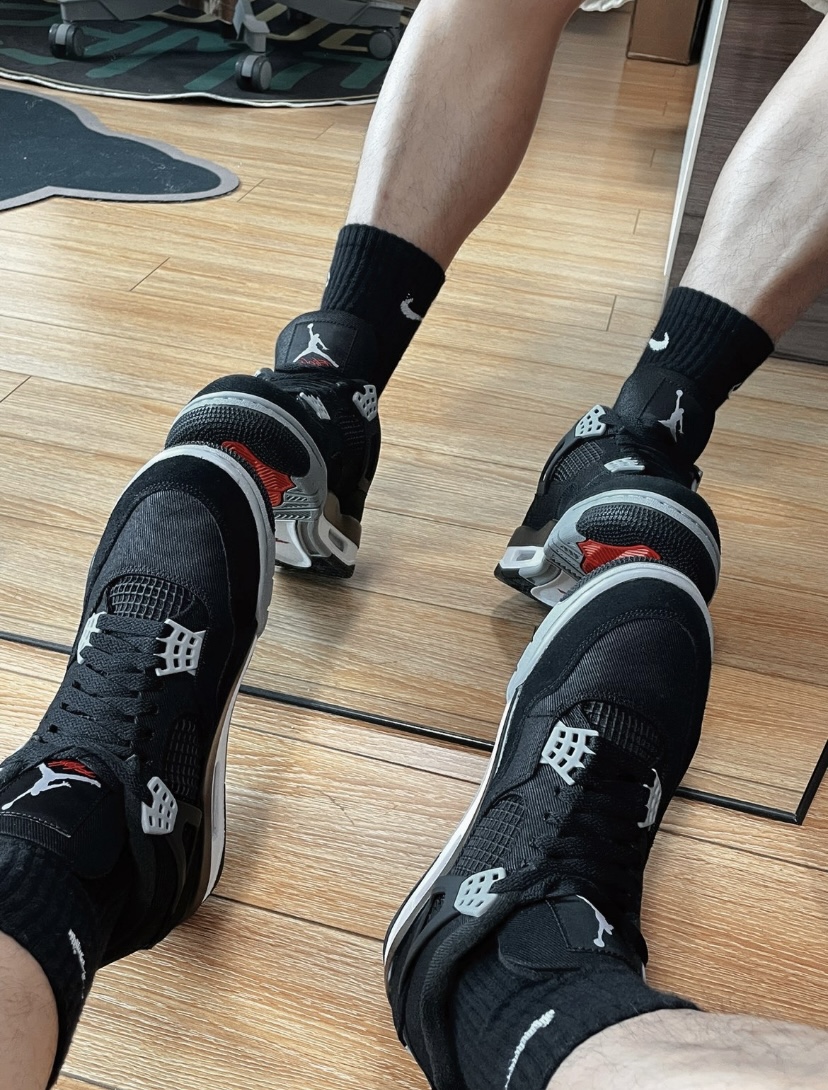 PK God Batch Air Jordan 4 Retro Black Canvas DH7138-006 review Christine N 04