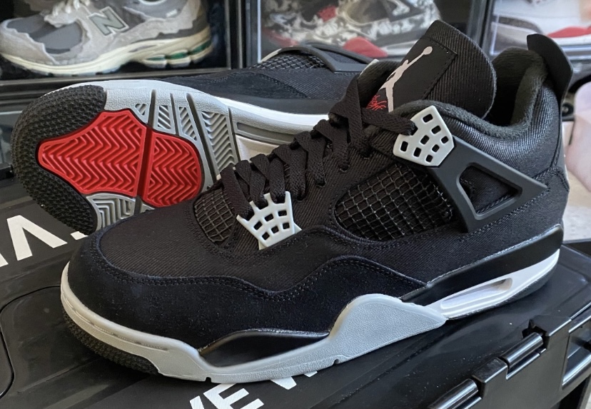 PK God Batch Air Jordan 4 Retro Black Canvas DH7138-006 review Andres Calleros 00