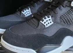 PK God Batch Air Jordan 4 Retro Black Canvas DH7138-006 review Andres Calleros 03