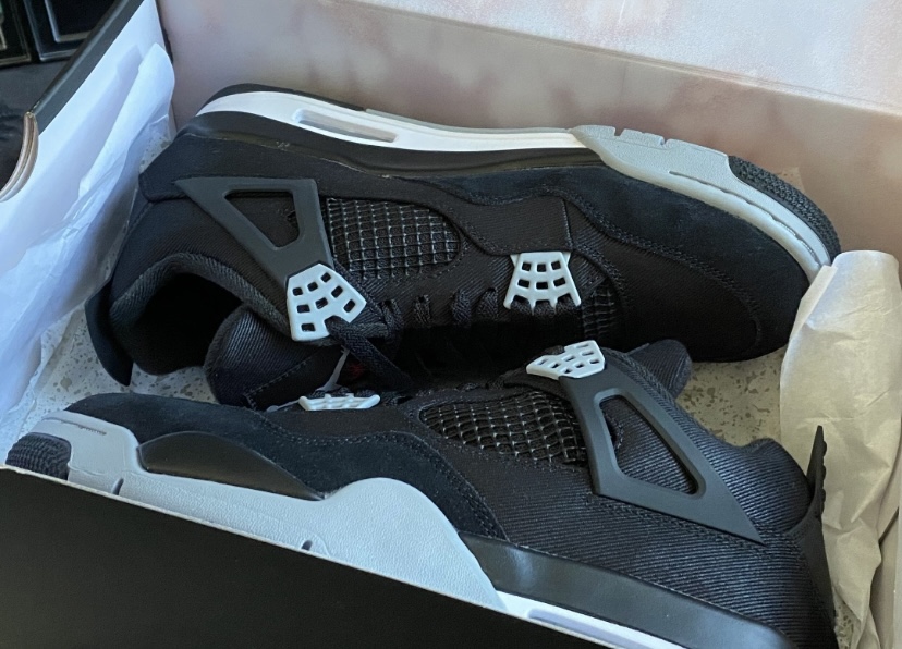 PK God Batch Air Jordan 4 Retro Black Canvas DH7138-006 review Luigi Caruso