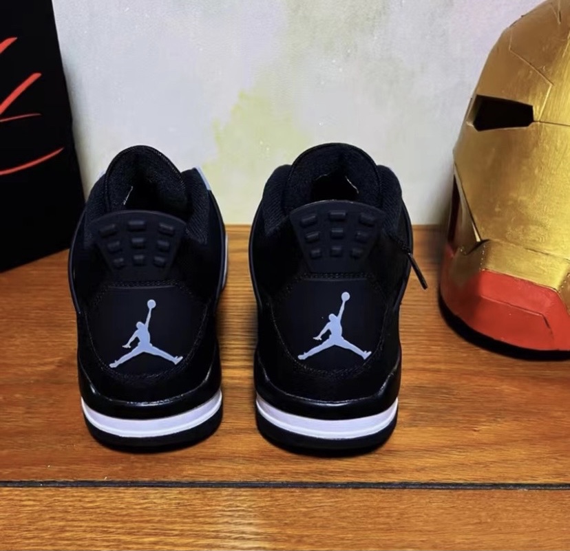 PK God Batch Air Jordan 4 Retro Black Canvas DH7138-006 review Romero Austin 01