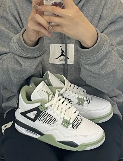 PK God Batch Nike Air Jordan 4 Retro Seafoam AQ9129-103 review Benjamin Zuparic 00