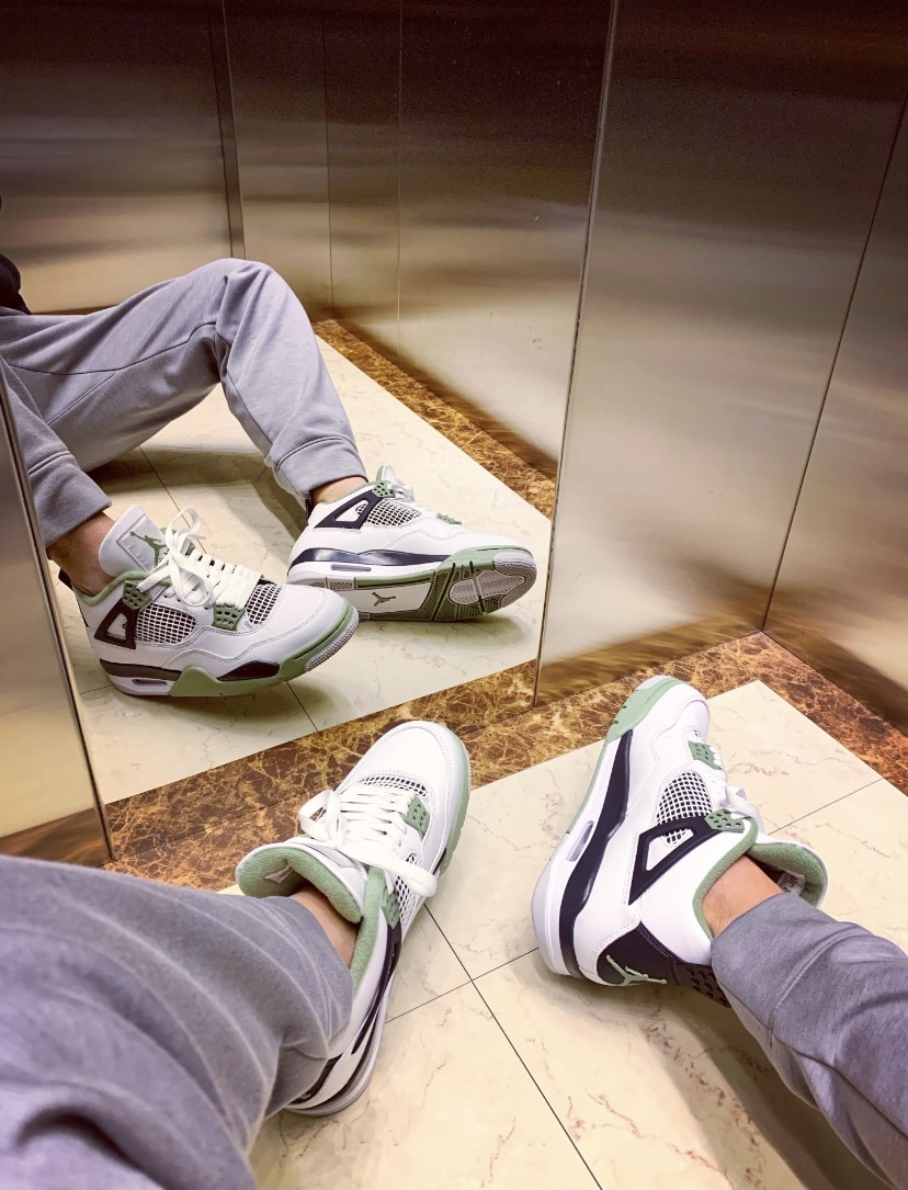 PK God Batch Nike Air Jordan 4 Retro Seafoam AQ9129-103 review Kenneddy Rodriguez 00