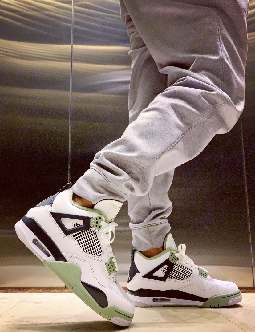 PK God Batch Nike Air Jordan 4 Retro Seafoam AQ9129-103 review Kenneddy Rodriguez 01