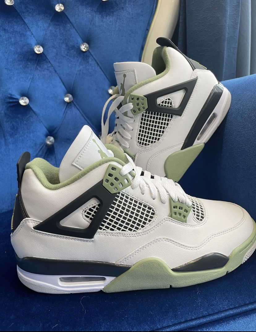 PK God Batch Nike Air Jordan 4 Retro Seafoam AQ9129-103 review Rigoberto Delatorre 01