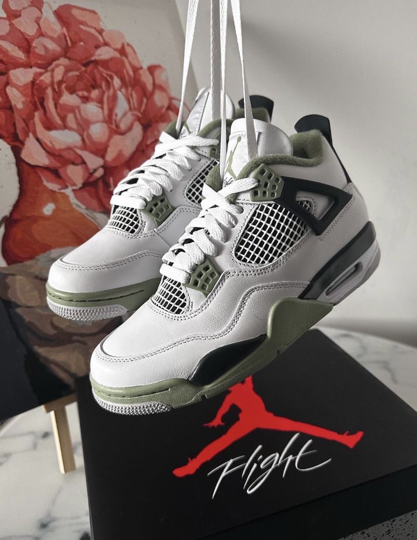 PK God Batch Nike Air Jordan 4 Retro Seafoam AQ9129-103 review Kristin Ebel