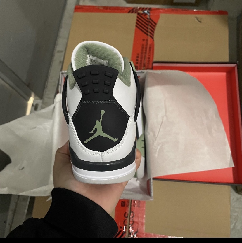 PK God Batch Nike Air Jordan 4 Retro Seafoam AQ9129-103 review Jonah Broghammer 02