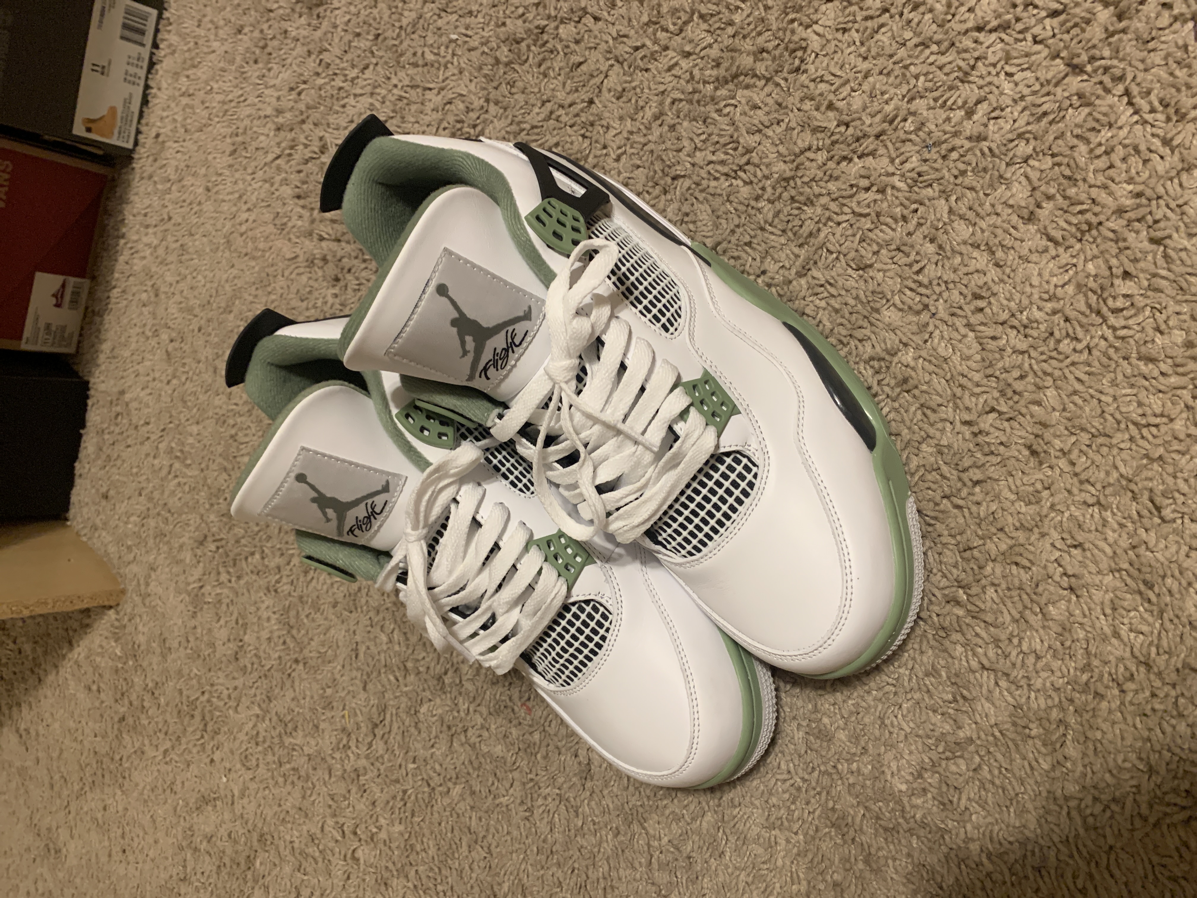 PK God Batch Nike Air Jordan 4 Retro Seafoam AQ9129-103 review Jesse 01