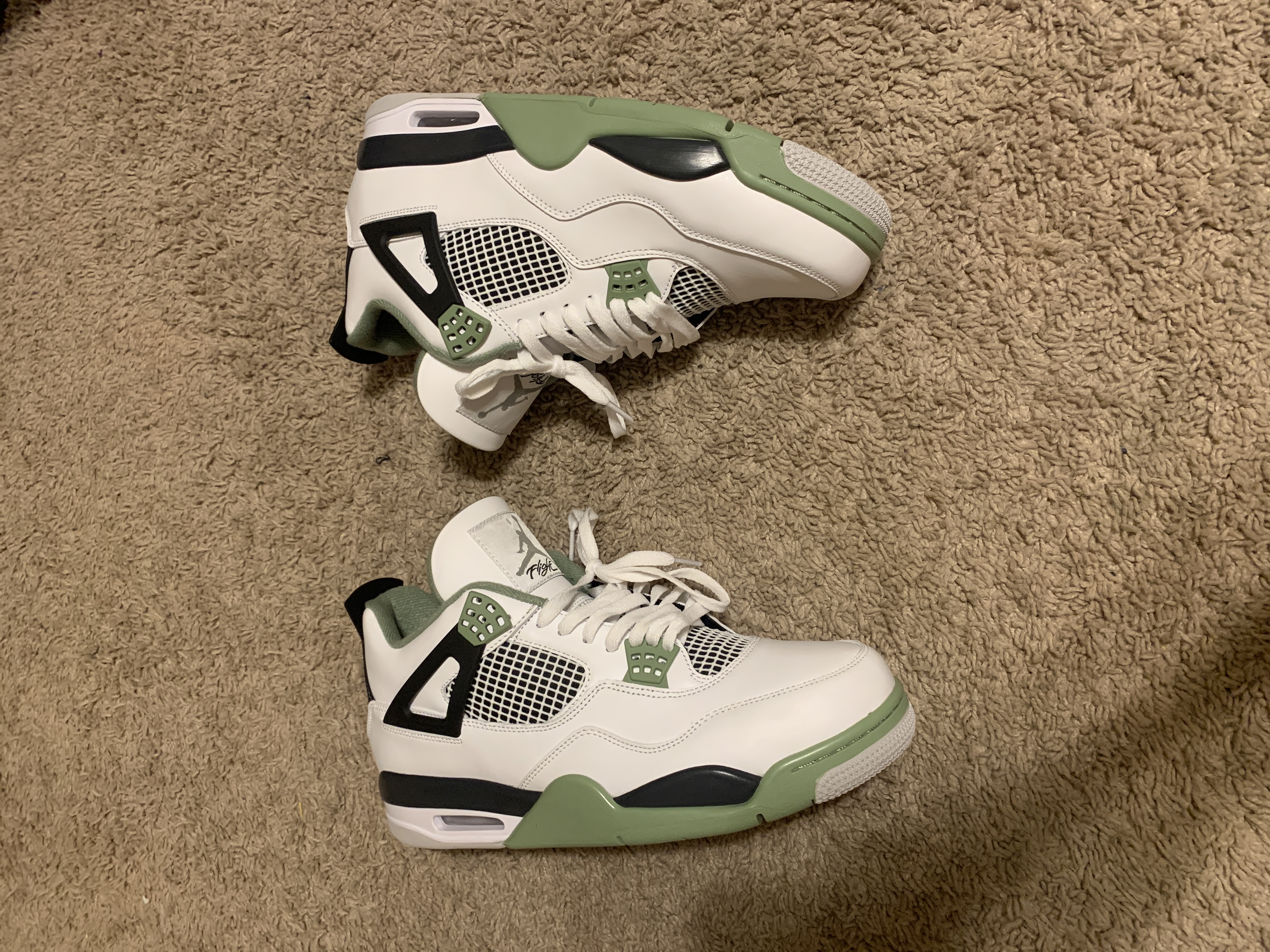 PK God Batch Nike Air Jordan 4 Retro Seafoam AQ9129-103 review Jesse 04