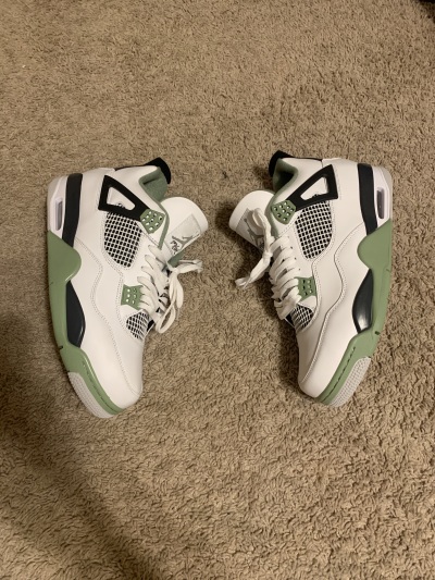 PK God Batch Nike Air Jordan 4 Retro Seafoam AQ9129-103 review Jesse 04