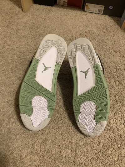 PK God Batch Nike Air Jordan 4 Retro Seafoam AQ9129-103 review Jesse 05