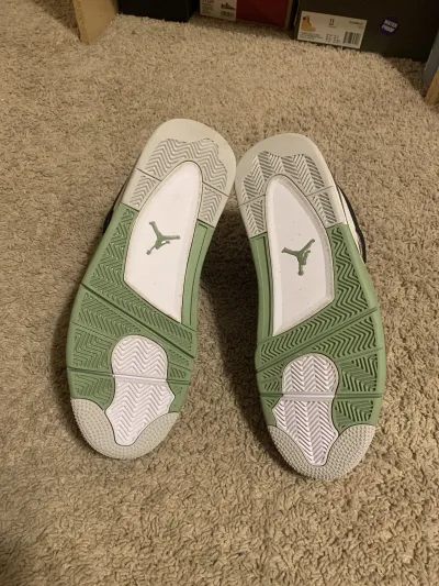 PK God Batch Nike Air Jordan 4 Retro Seafoam AQ9129-103 review Jesse 05