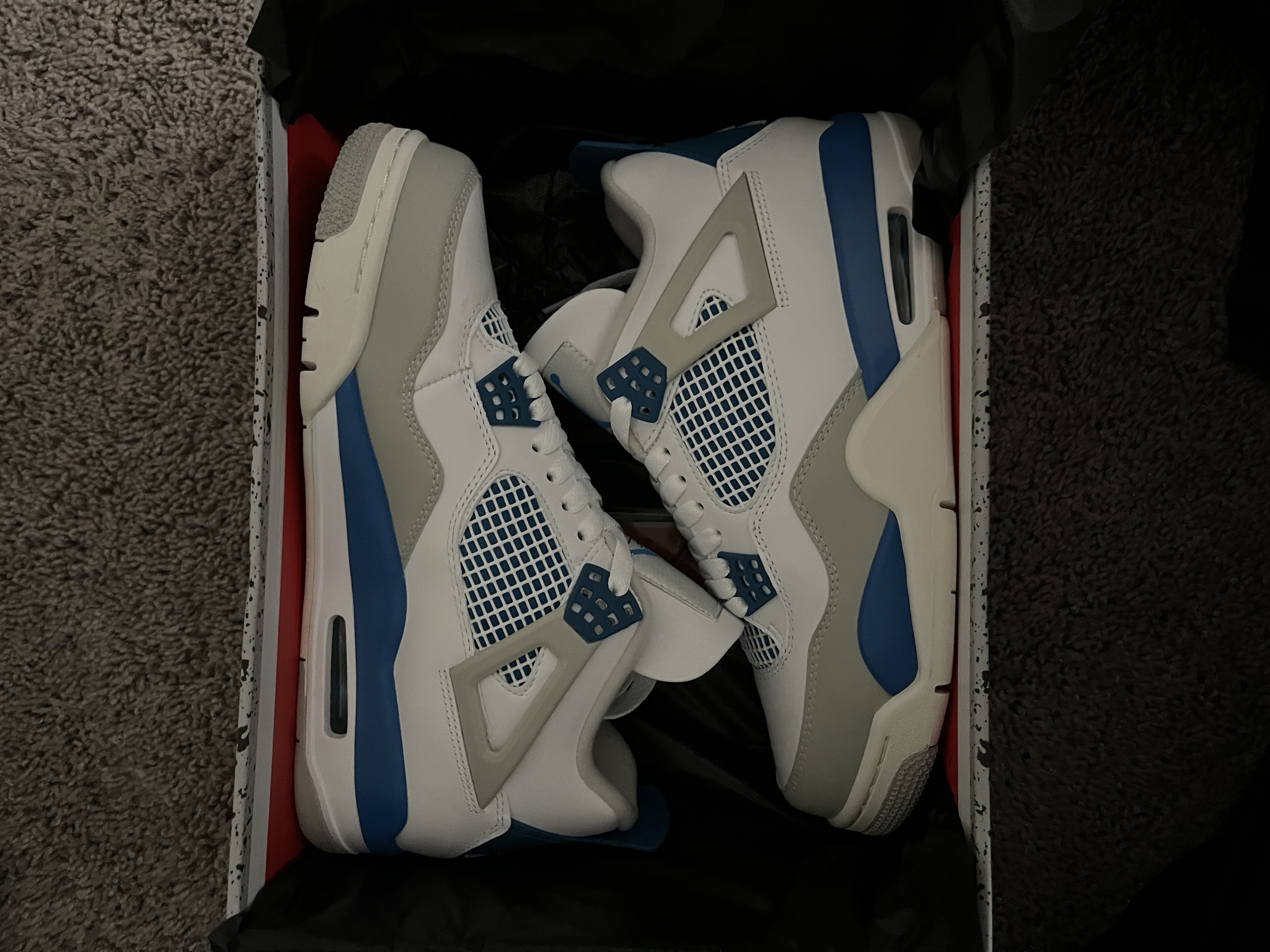 PK God Batch Air Jordan 4 Retro Military Blue (2012) 308497-105 review Avery 02