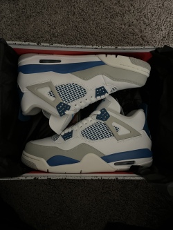 PK God Batch Air Jordan 4 Retro Military Blue (2012) 308497-105 review Avery 03