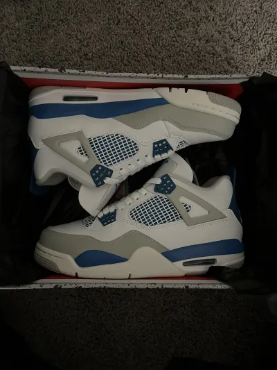 PK God Batch Air Jordan 4 Retro Military Blue (2012) 308497-105 review Avery 02