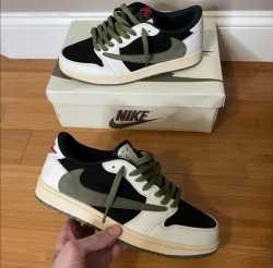 LJR Batch Air Jordan 1 Retro Low OG SP Travis Scott Olive (W) DZ4137-106 review Hosea Bahta 02