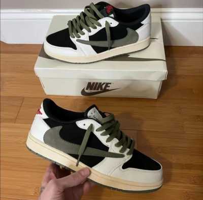 LJR Batch Air Jordan 1 Retro Low OG SP Travis Scott Olive (W) DZ4137-106 review Hosea Bahta 01