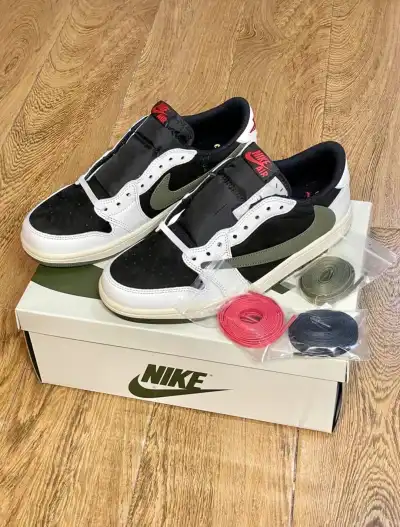 LJR Batch Air Jordan 1 Retro Low OG SP Travis Scott Olive (W) DZ4137-106 review Danny Portillo 00