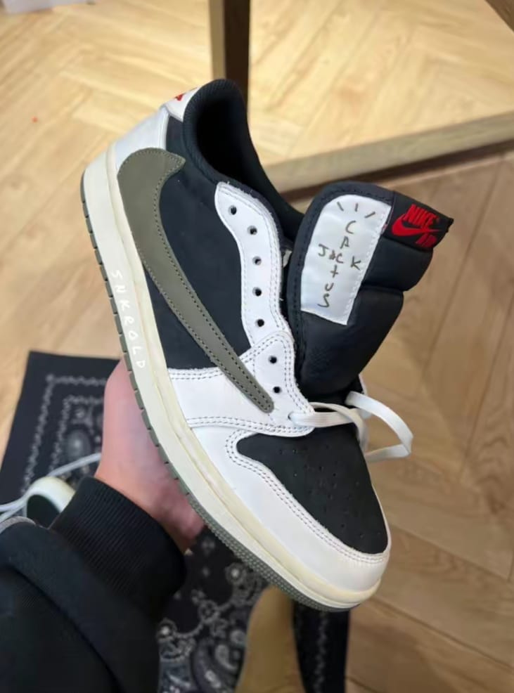 LJR Batch Air Jordan 1 Retro Low OG SP Travis Scott Olive (W) DZ4137-106 review Erik Gonzalez 02