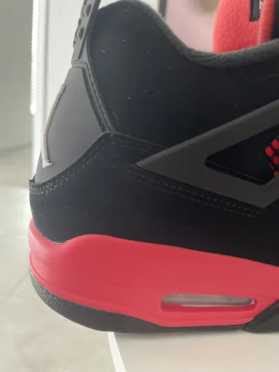 PK God Batch Air Jordan 4 Red Thunder CT8527-016 review Arfur 02