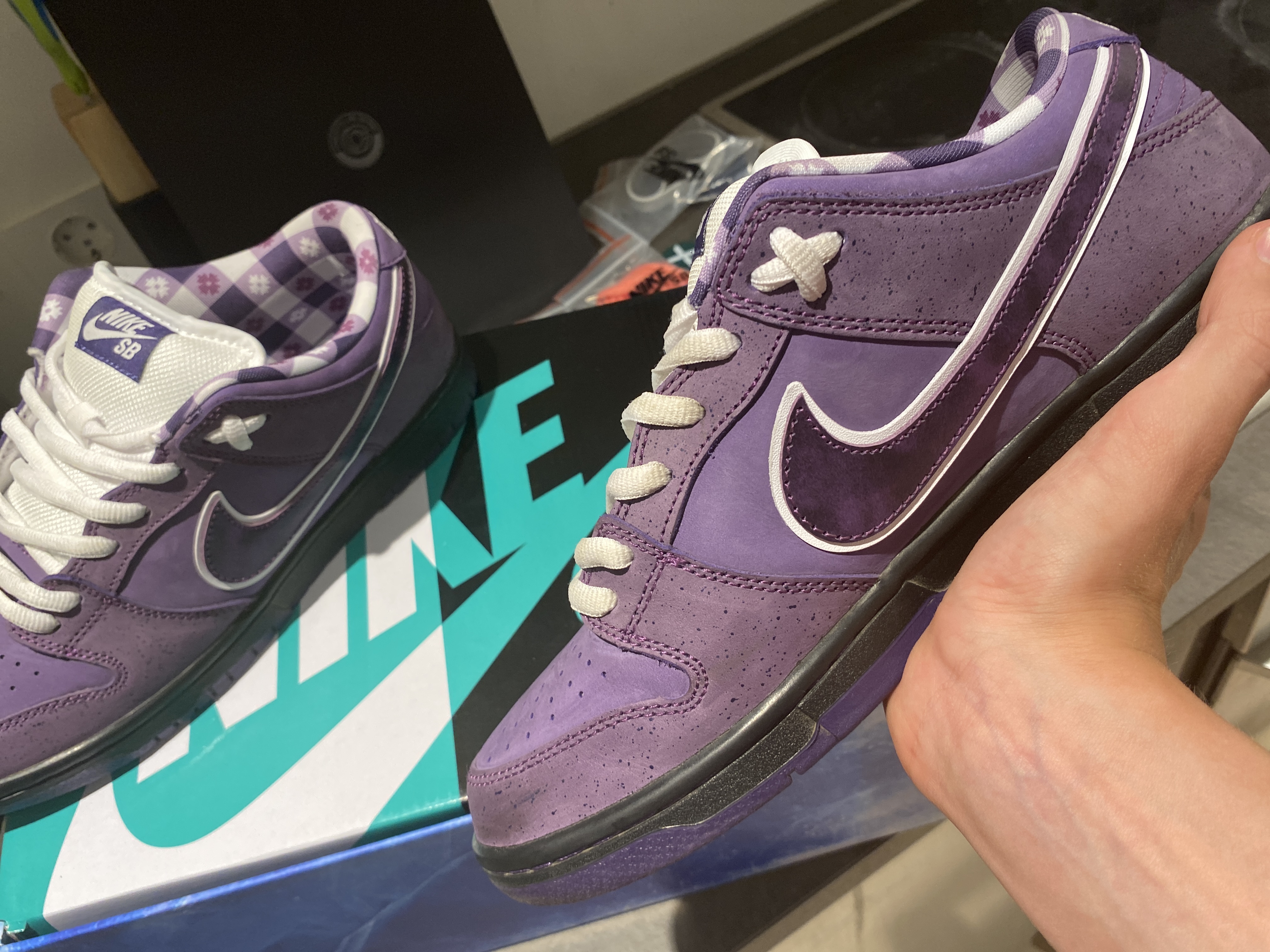 LJR Batch Nike SB Dunk Low Concepts Purple Lobster BV1310-555 review Konoras Razmas