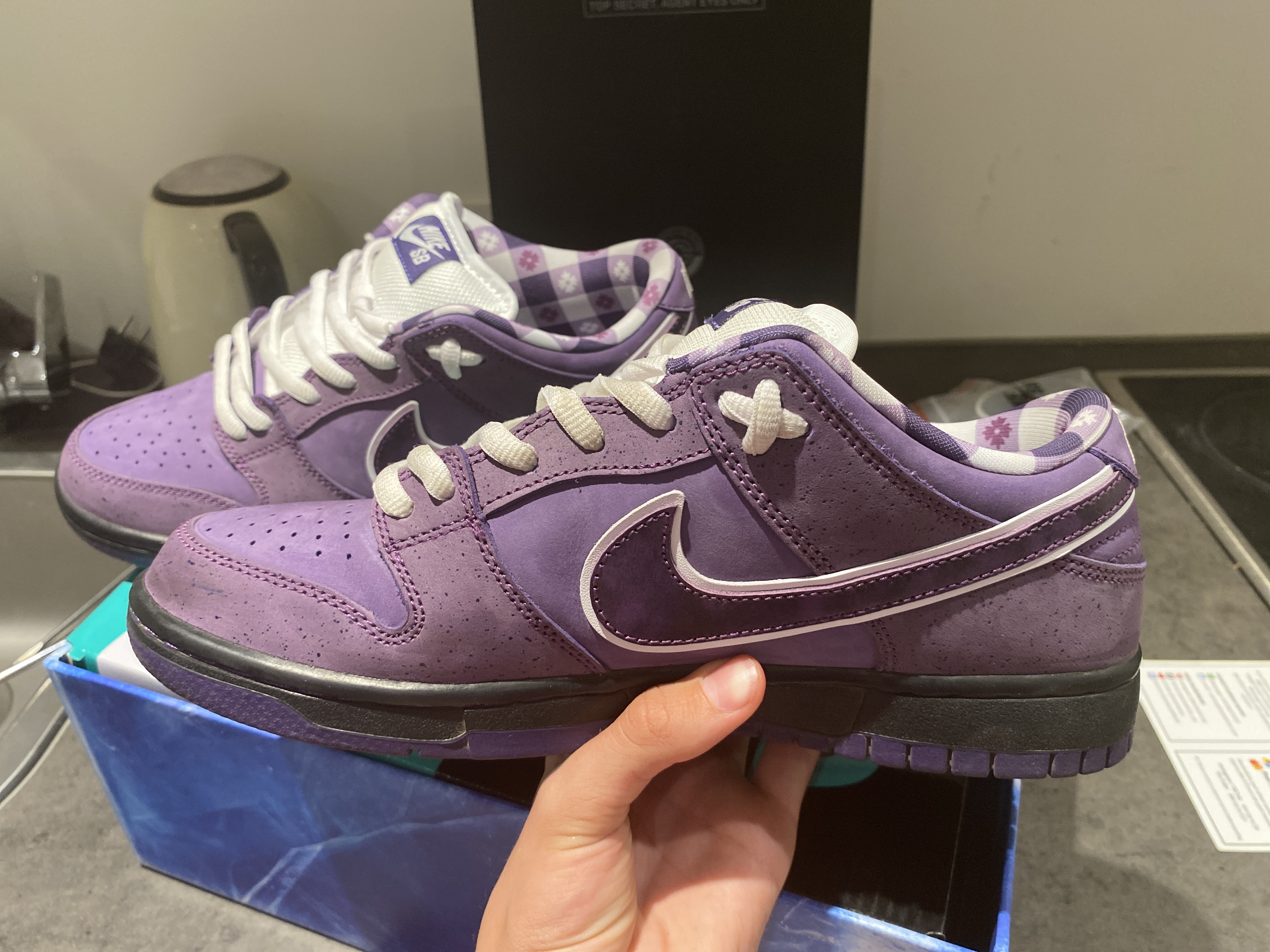 LJR Batch Nike SB Dunk Low Concepts Purple Lobster BV1310-555 review Konoras Razmas