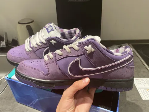 LJR Batch Nike SB Dunk Low Concepts Purple Lobster BV1310-555 review 