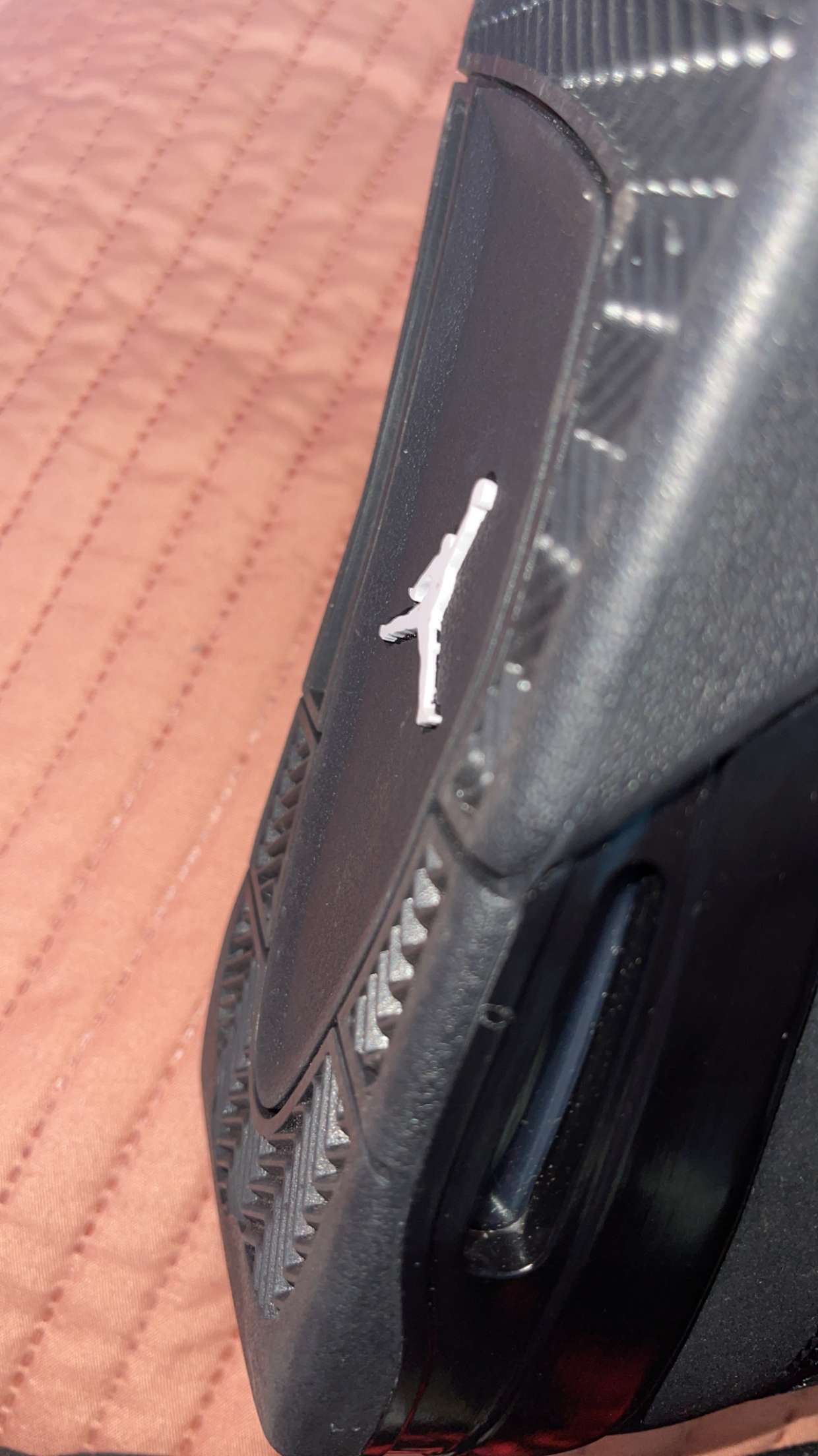 PK God Batch Air Jordan 4 Retro Black Cat CU1110-010 review Caleb 01