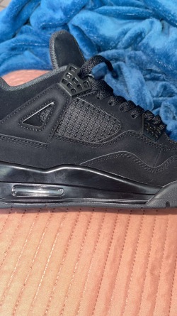 PK God Batch Air Jordan 4 Retro Black Cat CU1110-010 review Caleb 03