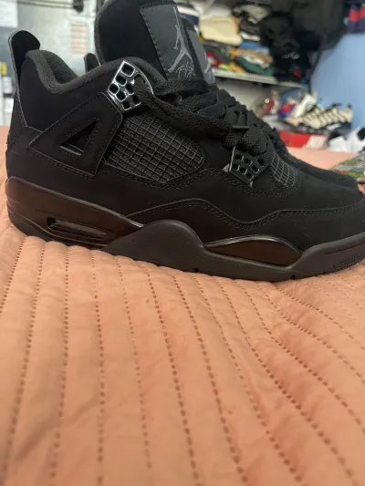 【FLASH SALE】PK God Batch Air Jordan 4 Retro Black Cat CU1110-010 review Caleb 04