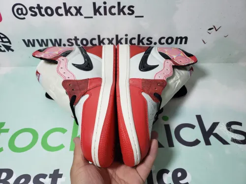 PK God Batch Air Jordan 1 High OG Spider-Man Across the Spider-Verse DV1748-601 review 