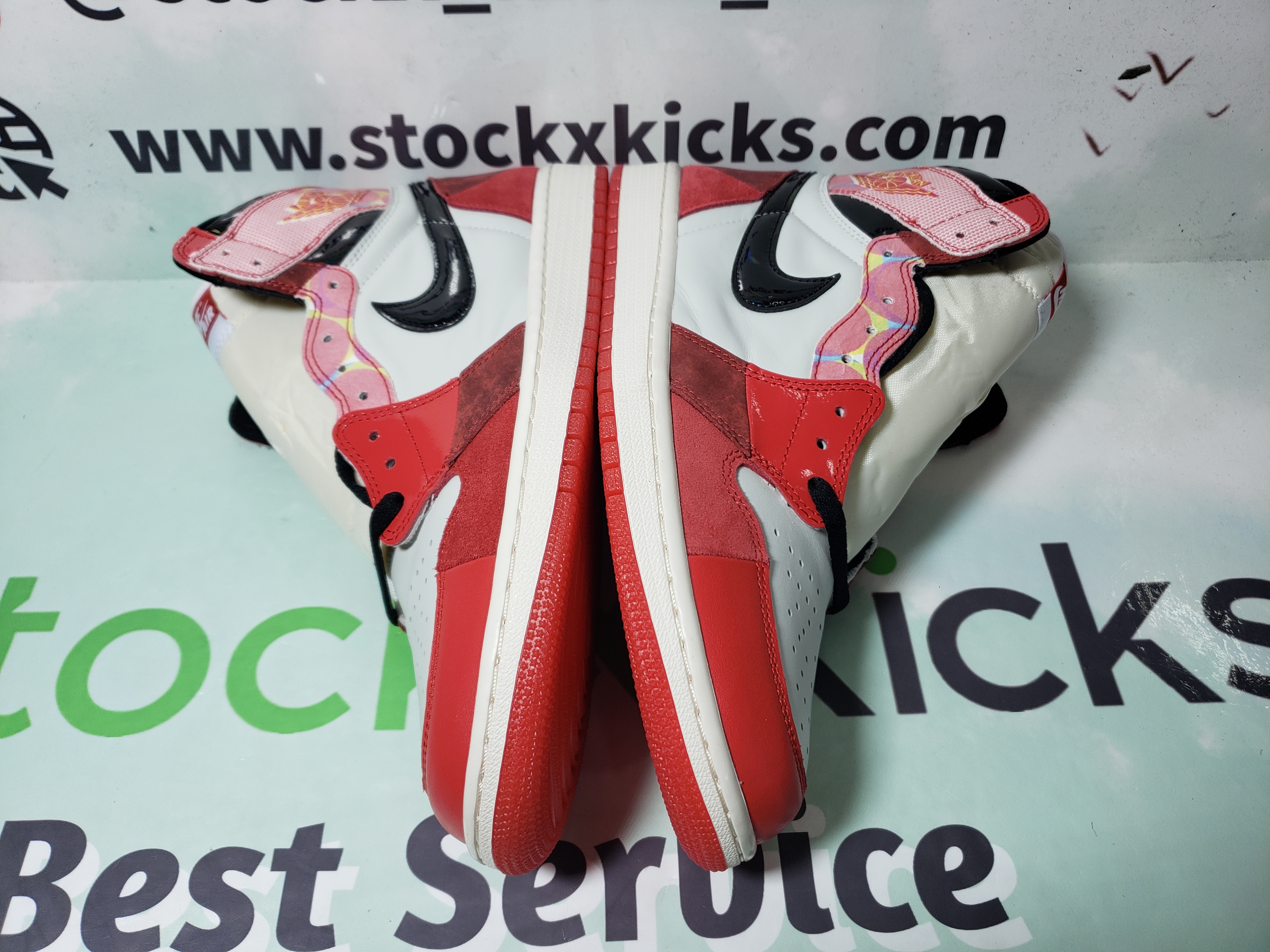 PK God Batch Air Jordan 1 High OG Spider-Man Across the Spider-Verse DV1748-601 review Taylor Dorothea 04