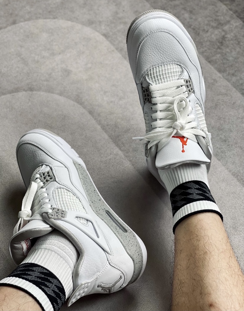 PK God Batch Air Jordan 4 Retro White Oreo (2021) CT8527-100 review Hudson Whalen 00