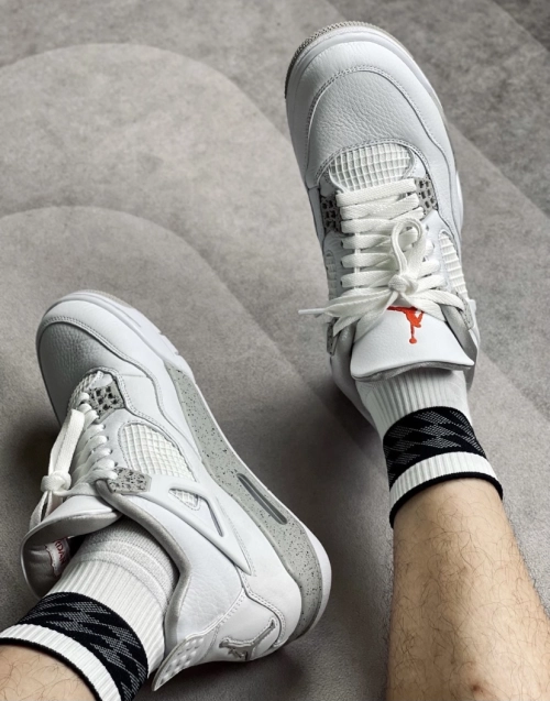 PK God Batch Air Jordan 4 Retro White Oreo (2021) CT8527-100 review 