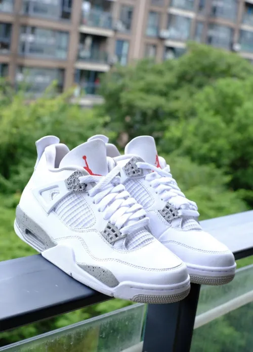 PK God Batch Air Jordan 4 Retro White Oreo (2021) CT8527-100 review 
