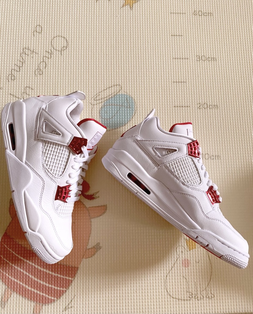 PK God Batch Air Jordan 4 Retro Metallic Red CT8527-112 review Leonel Lopez 01