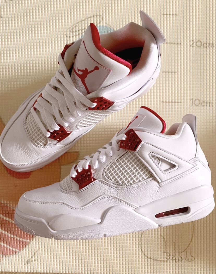 PK God Batch Air Jordan 4 Retro Metallic Red CT8527-112 review Leonel Lopez 00